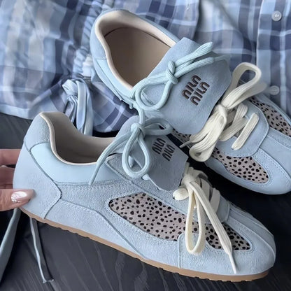 Retro Leopard Sneakers