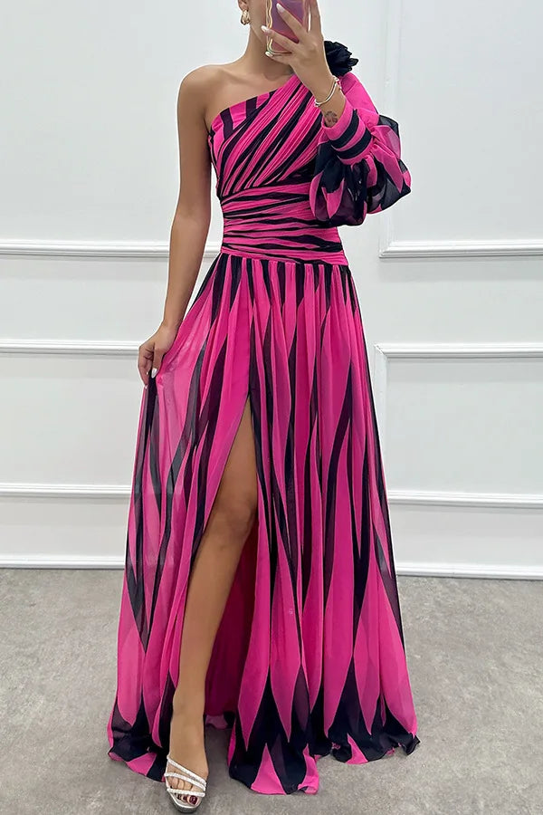 ELEGANT SPLIT MAXI DRESS