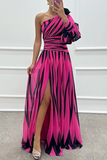 ELEGANT SPLIT MAXI DRESS