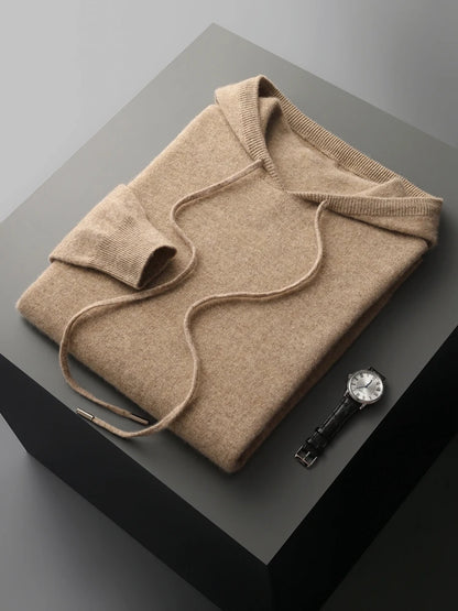 HENRY MERINO WOOL HOODIE