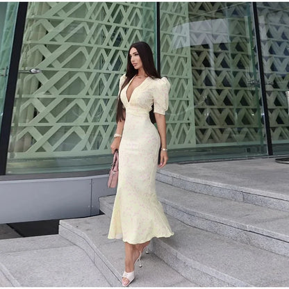KELLY PUFF SLEEVE DRESS