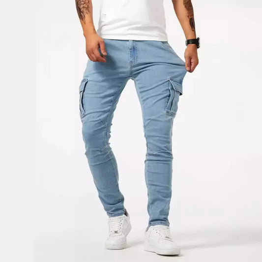 MAX | DENIM CARGO PANTS
