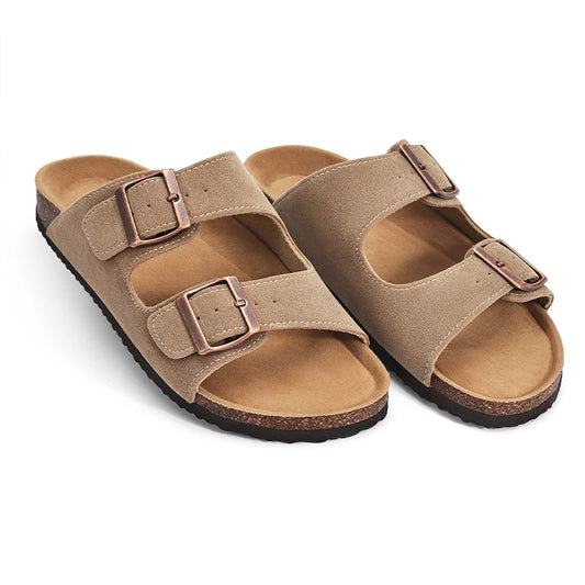 Kidmi Women’s Suede Buckle Sandals
