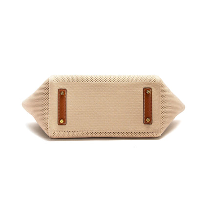 SUMMER FABRIC HOLLOW TOTE – LARGE CAPACITY BEACH BAG