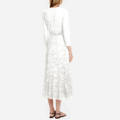 EMMA LACE A-LINE DRESS