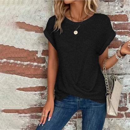 FREYA SOLID SHORT SLEEVE TEE
