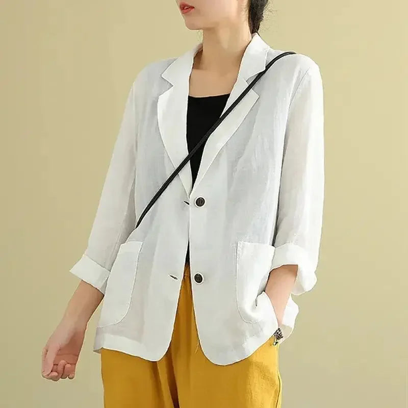 Edith Linen Light Jacket