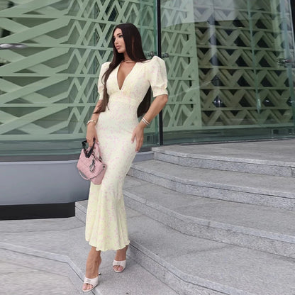 KELLY PUFF SLEEVE DRESS