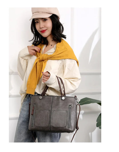 NOVA  LEATHER  SHOULDER BAG