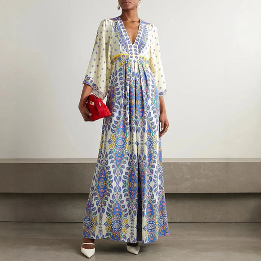 Bohemian Coast Maxi Dress