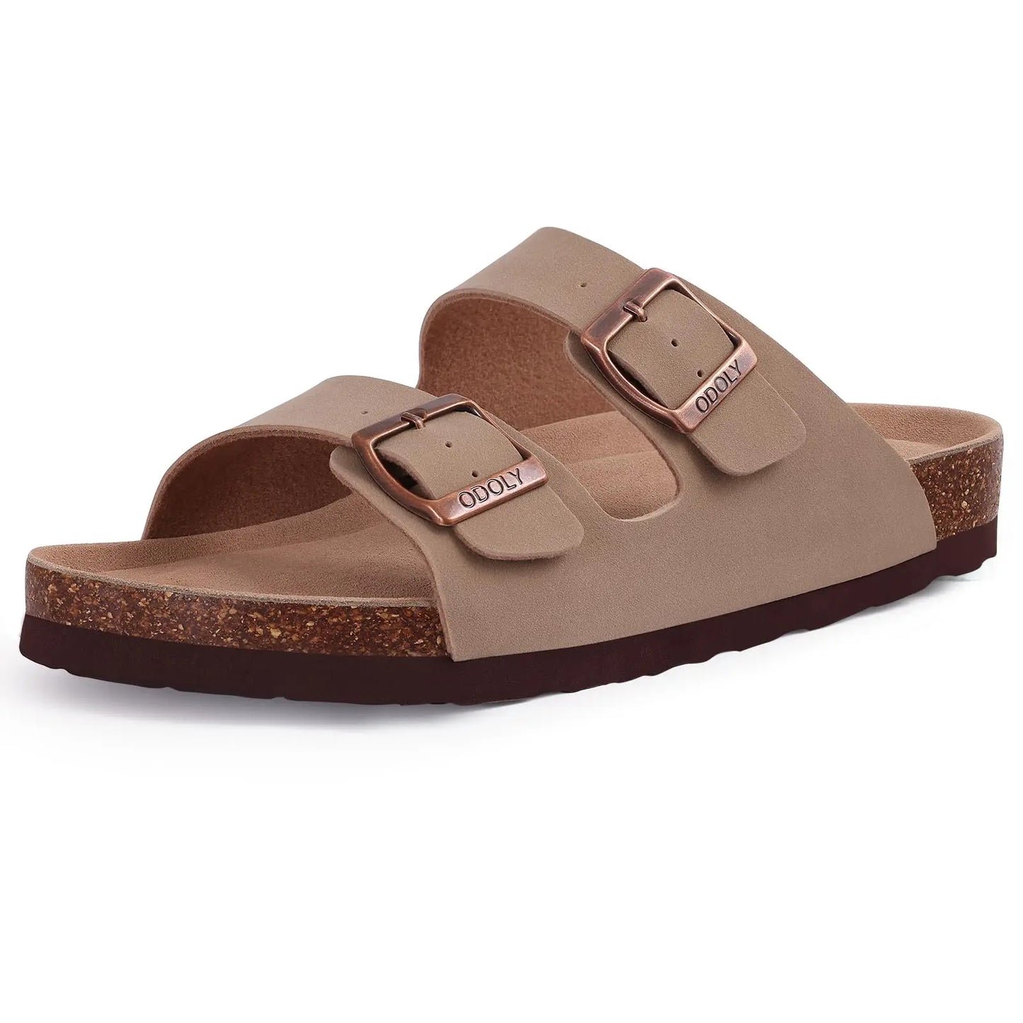 Kidmi Women’s Suede Buckle Sandals