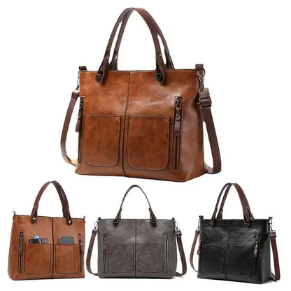 NOVA  LEATHER  SHOULDER BAG
