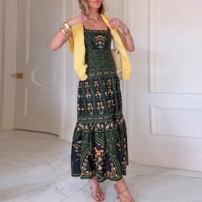 SOPHIE BOHO PLEATED DRESS