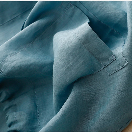 MIRA LINEN HOODIE