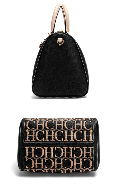 Charlotte Lettered Baguette Bag