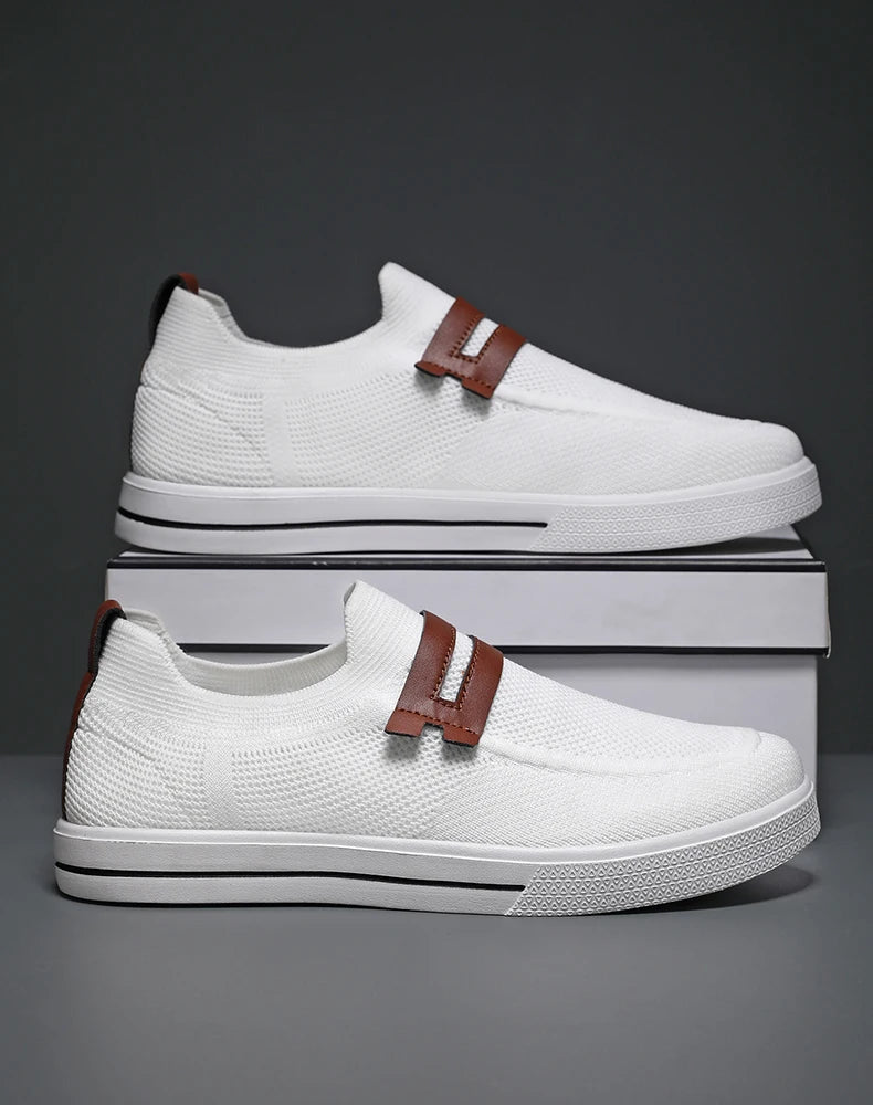ARCHIE WHITE LOAFERS