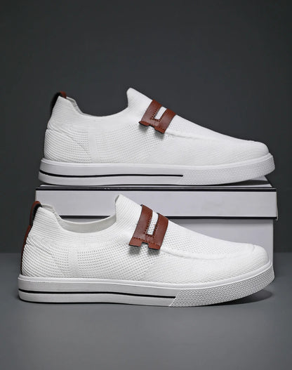 ARCHIE WHITE LOAFERS