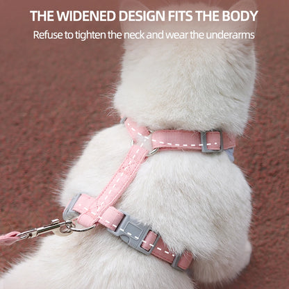  Breathable Pet Harness Set 🐾