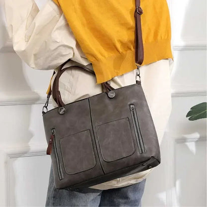 NOVA  LEATHER  SHOULDER BAG