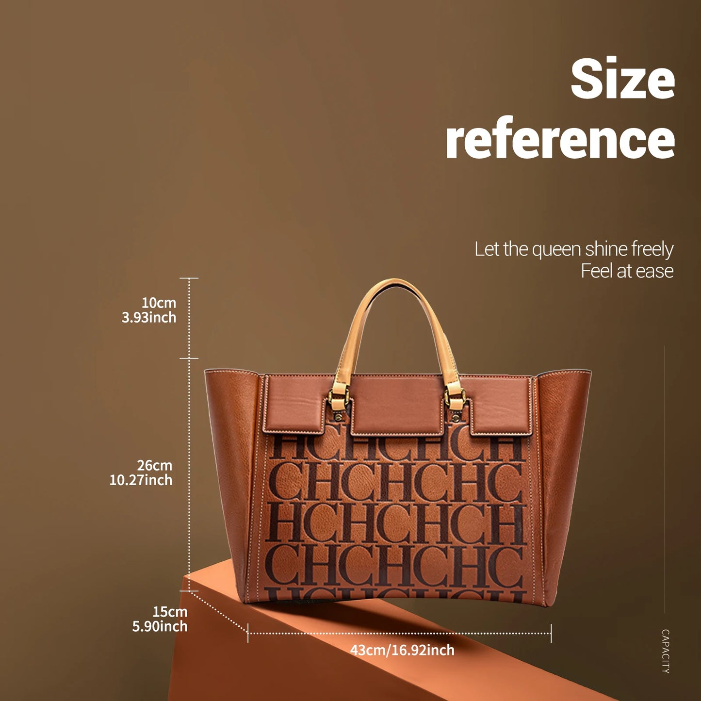 VICTORIA EMBOSSED TOTE WALLET