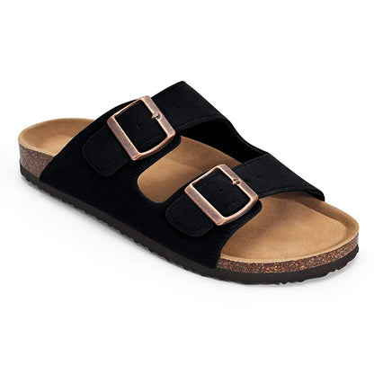 Kidmi Women’s Suede Buckle Sandals