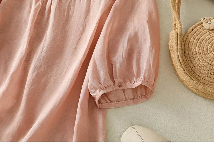ALICE LINEN BLOUSE