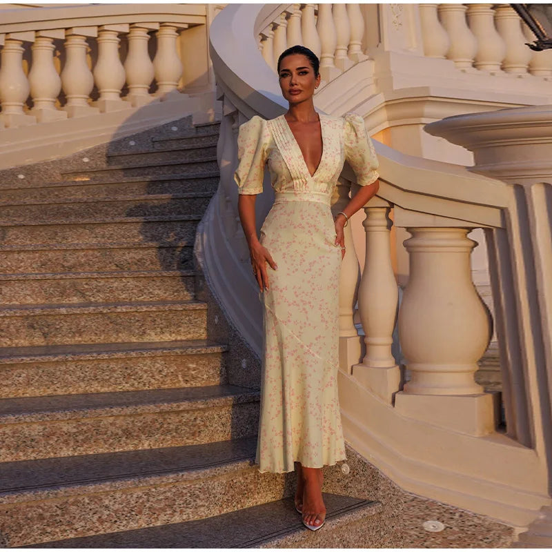 KELLY PUFF SLEEVE DRESS