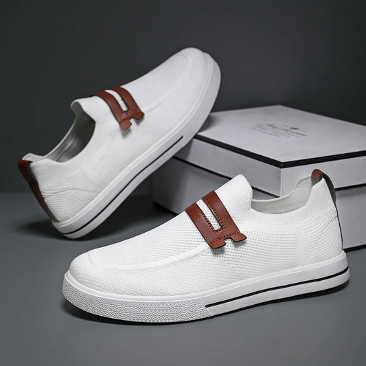ARCHIE WHITE LOAFERS