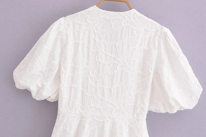 Isla Grace Puff Sleeve Dress