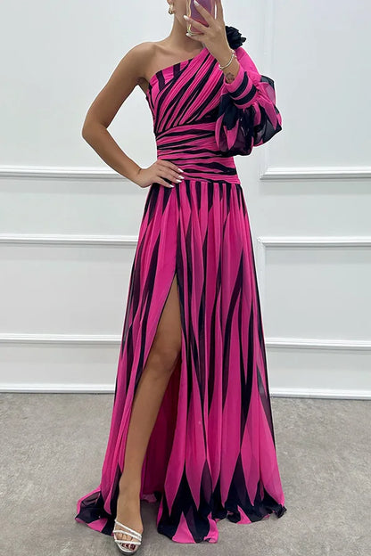 ELEGANT SPLIT MAXI DRESS