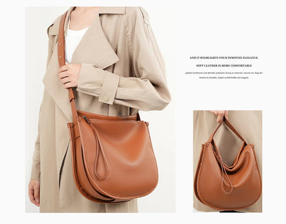 DAISY LEATHER HOBO BAG
