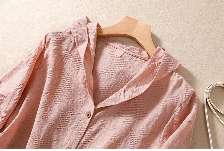 VERA LINEN HOODIE