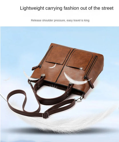 NOVA  LEATHER  SHOULDER BAG