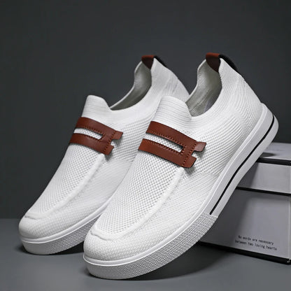 ARCHIE WHITE LOAFERS