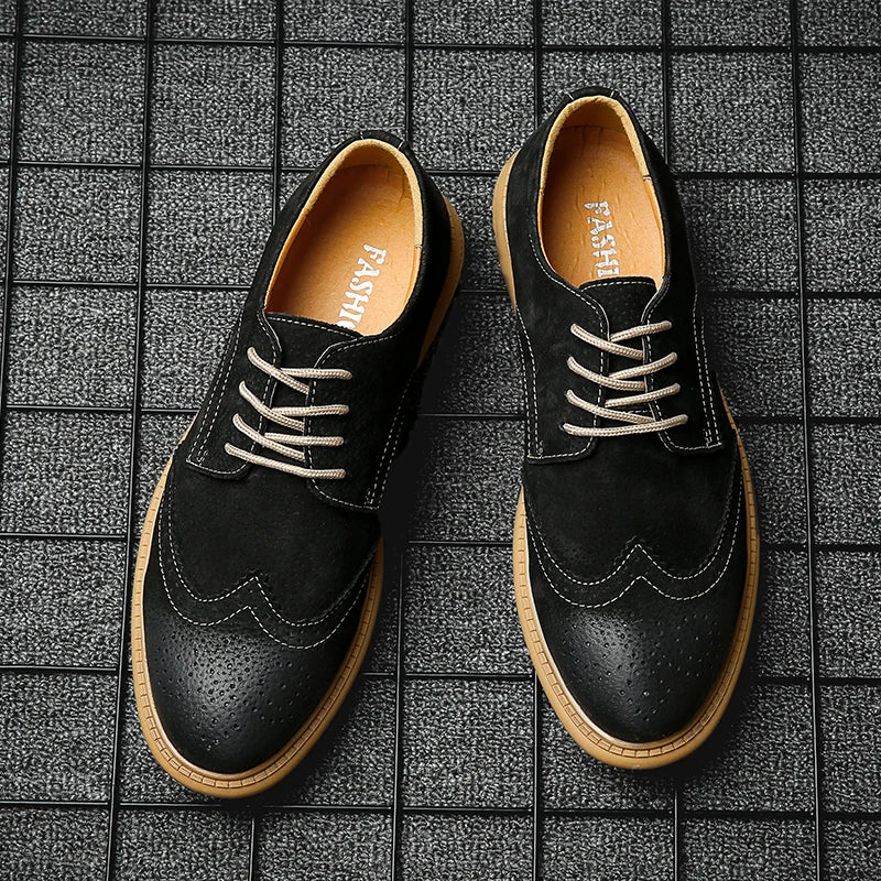 MAVERICK BROGUE SHOES