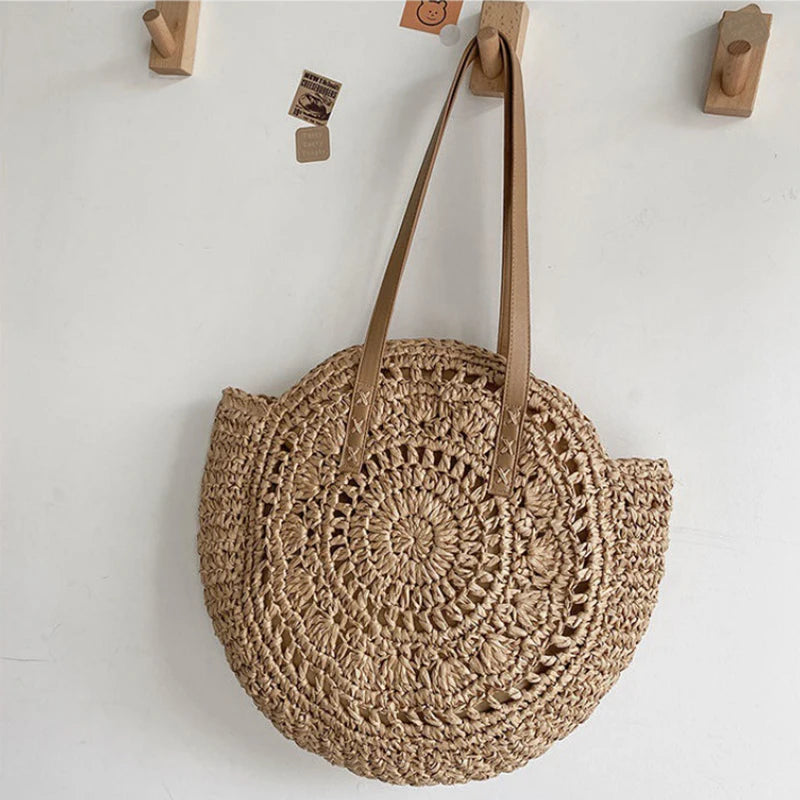 THE PORTOFINO STRAW TOTE