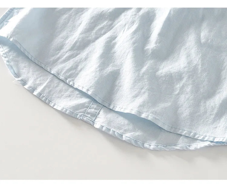 JASON LINEN MANDARIN SHIRT