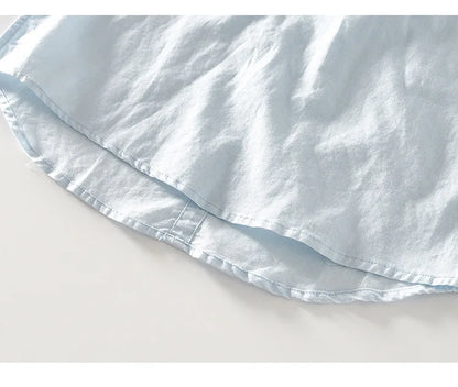 JASON LINEN MANDARIN SHIRT