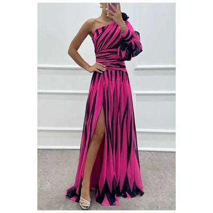 ELEGANT SPLIT MAXI DRESS