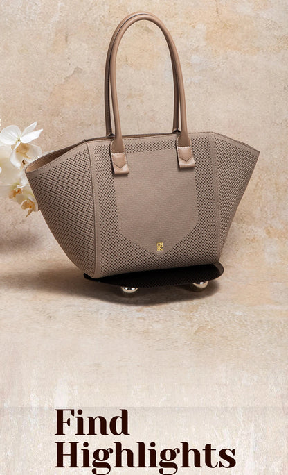 SUMMER FABRIC HOLLOW TOTE – LARGE CAPACITY BEACH BAG