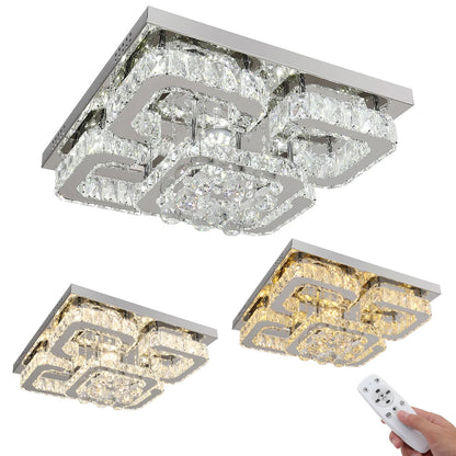 CrystalAura LED Ceiling Light