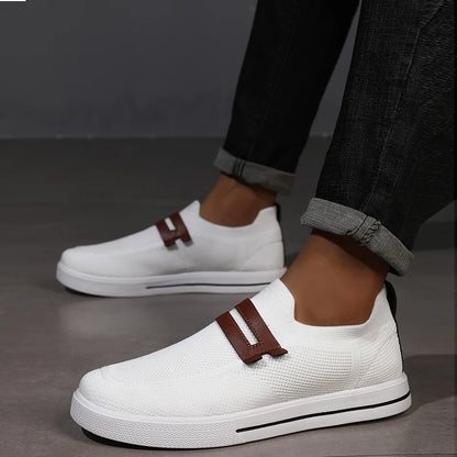 ARCHIE WHITE LOAFERS