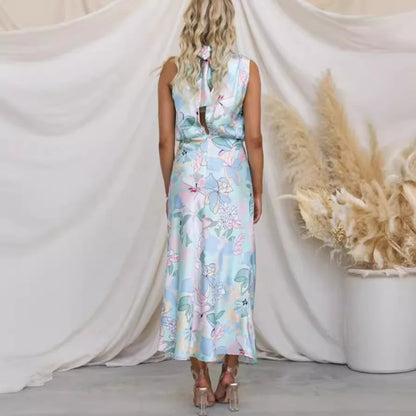 Evelyn Rose Satin Dress