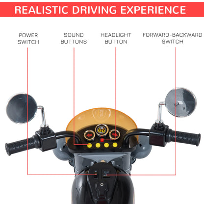 MotoCruze 6V Kids Ride-On Motorbike