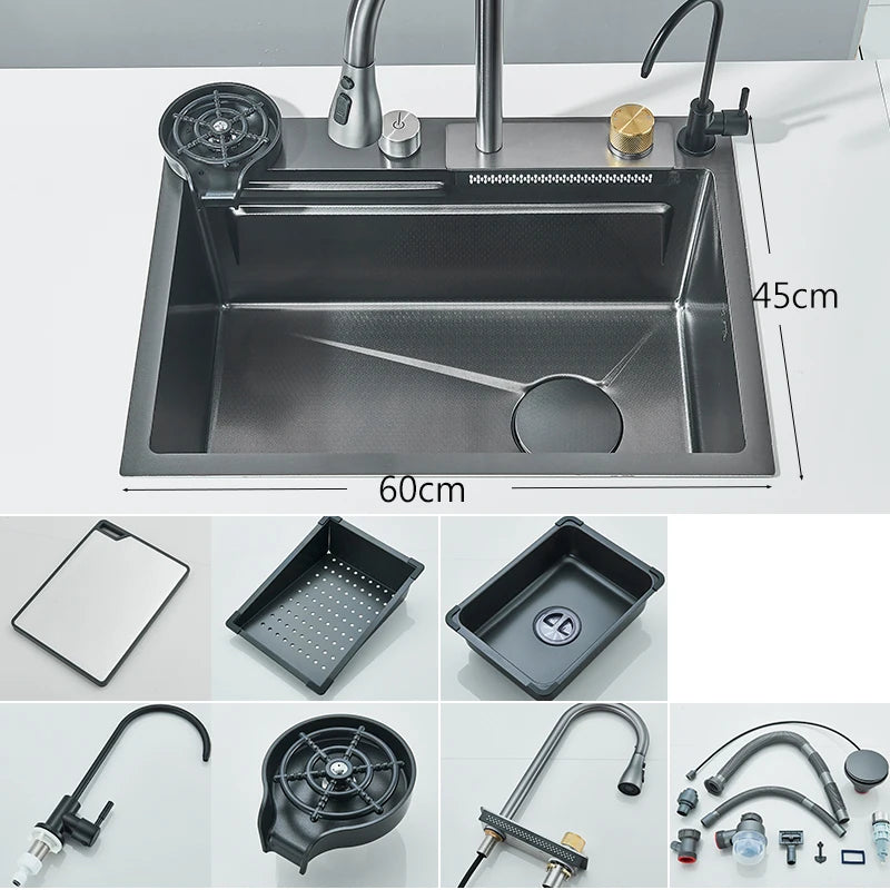 Health-Safe SpaceSaver Sink