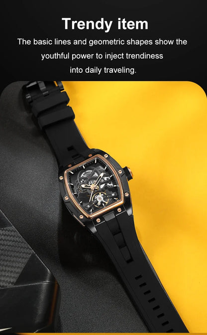 ETHAN AUTOMATIC SKELETON WATCH