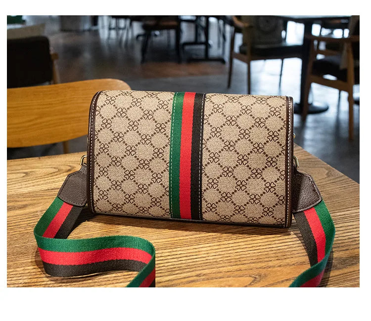 LUXE PLAID CROSSBODY BAG