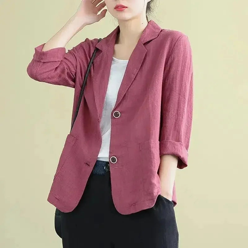 Edith Linen Light Jacket