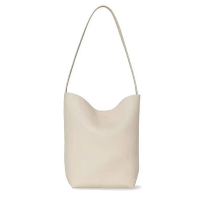EMILIA LEATHER BUCKET TOTE