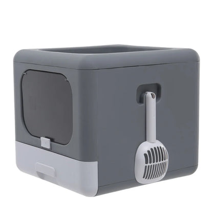 Full Enclosed Cat Toilet Litter Box